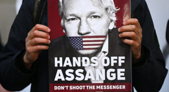 Szolidaritást most! USA Julian Assange ellen