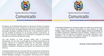 Venezuelai kormány: az uniós szankciók kiterjesztése „arrogáns és törvénytelen”