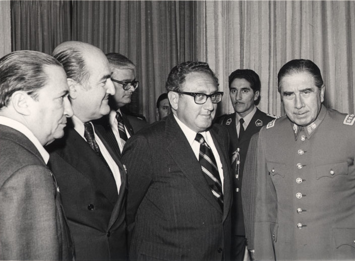 Henry Kissinger Augusto Pinochet chilei diktátorral