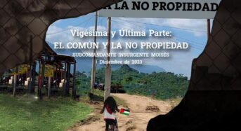 Az EZLN új struktúrái Mexikóban: „Közös tulajdon és nem tulajdon”