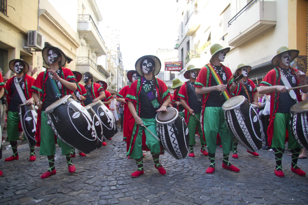 Candombe-felvonulás 2012-ben