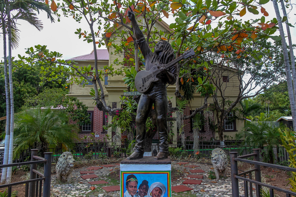A Bob Marley múzeum Kingstonban