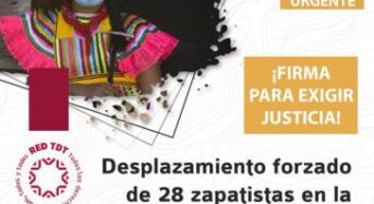 Zapatista falu erőszakos kitelepítése Chiapasban