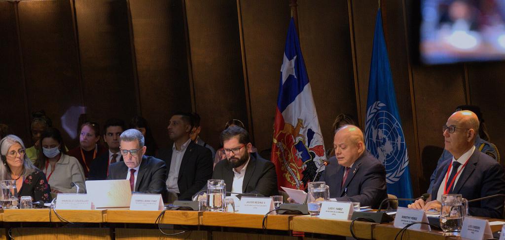 A COP3 megnyitó ülése Gabriel Boric chilei elnökkel