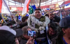 A bolíviai kormányzó MAS pártnak új vezetősége van