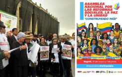 Kolumbiában a kormány és a társadalmi mozgalmak egységesen a változás mellett, a puccsok ellen