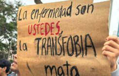 A perui kormánynak vissza kell vonnia a transz identitás elleni vitatott rendeletet