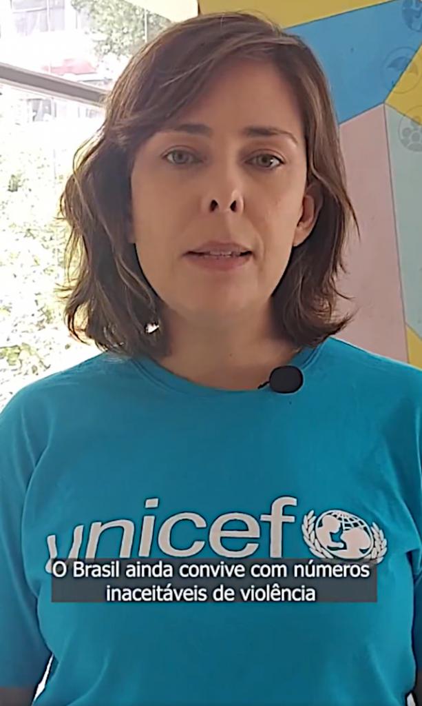 Ana Carolina Fonseca, az Unicef erőszak elleni védelemért felelős képviselője ismertette a jelentést