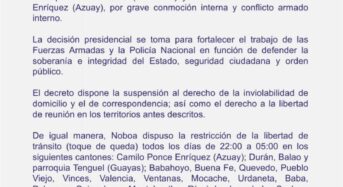 Ecuador: Tíz hónap alatt a negyedik rendkívüli állapot