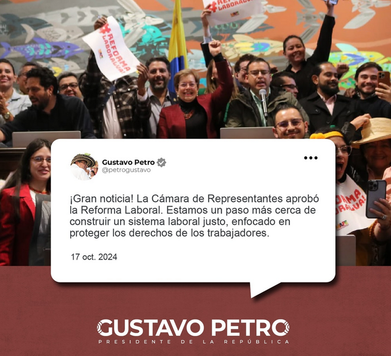 Gustavo Petro elégedett a kongresszusi döntéssel