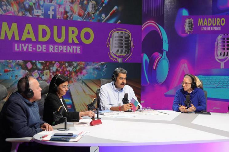 Maduro szerdai tv-interjúja