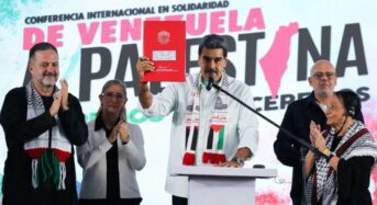 Maduro elítéli a palesztinai népirtást és globális megoldást követel