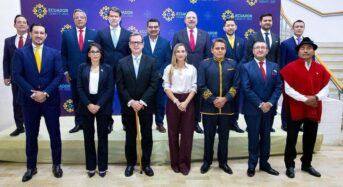 Az ecuadori elnökjelöltek élőben vitáztak