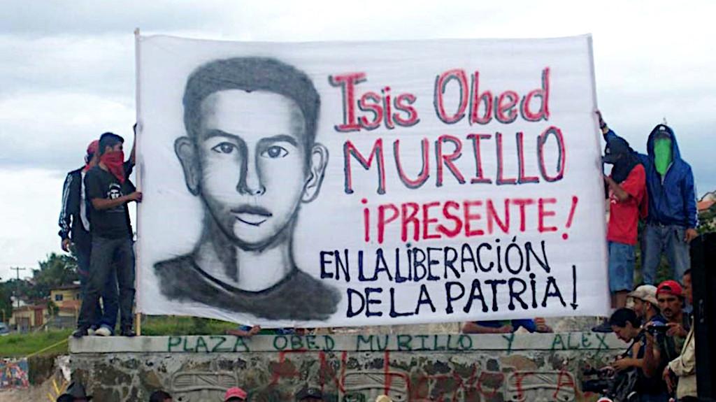 Megemlékezés a meggyilkolt Isis Obed Murillóról
