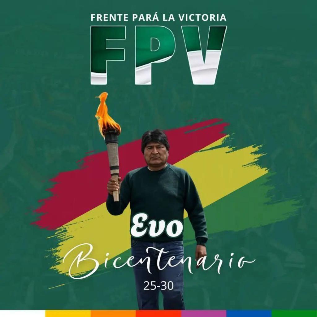 Evo Morales újra elnök akar lenni a „Front a győzelemért” elnevezésű párttal