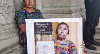 A guatemalai polgárháború áldozatai igazságot követelnek