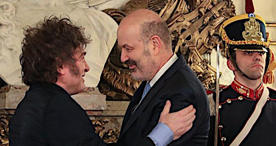 Milei és „a dereguláció keresztes lovagja”, Sturzenegger