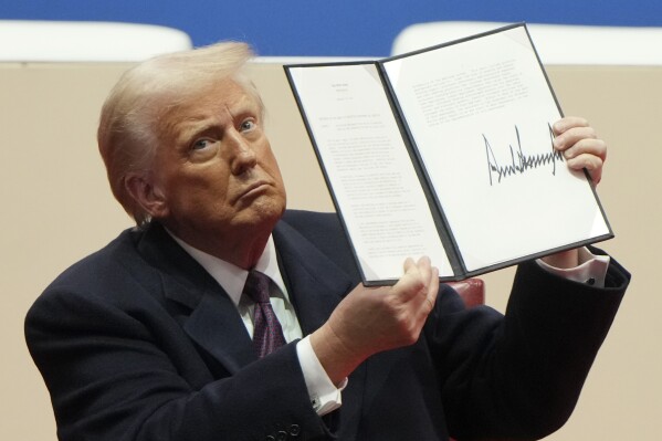 Trump elnök által 2025. január 20-án kiadott rendelet