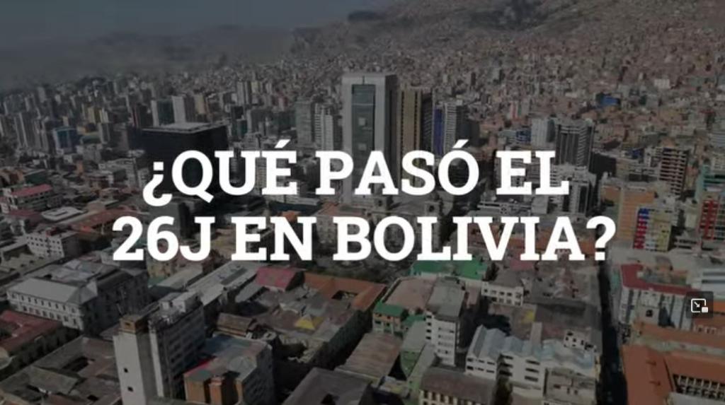 A ¿Qué pasó el 26J? című dokumentumfilm borítóképe. (videó részlet)