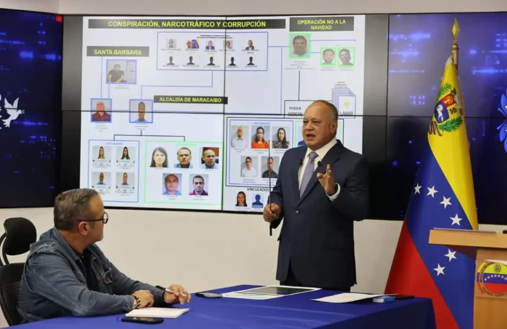 Cabello a sajtótájékoztatón
