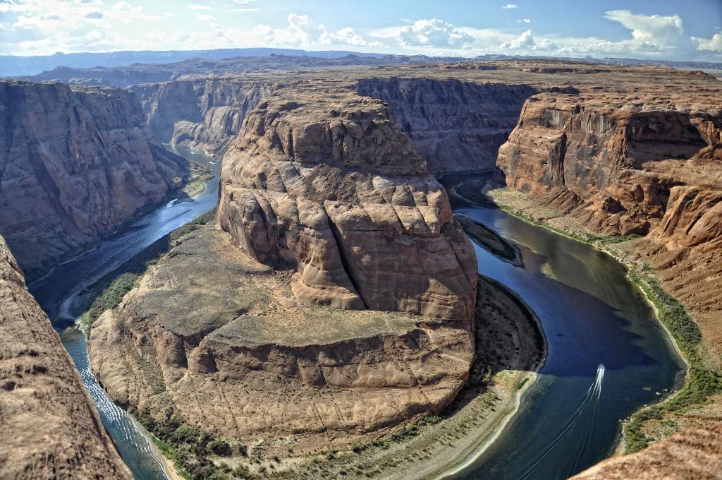 A mexikói és az amerikai folyók súlyosan érintettek a klímaváltozás által – mint például a Río Colorado ezen a fotón