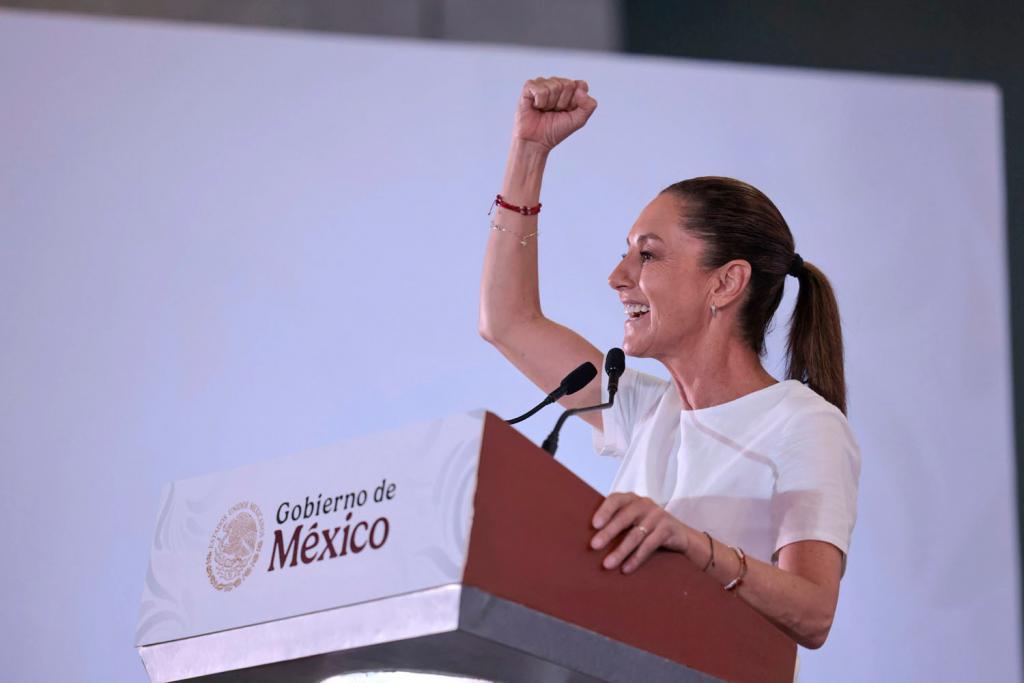Ellenzi Trump terveit – Mexikó elnöke, Claudia Sheinbaum