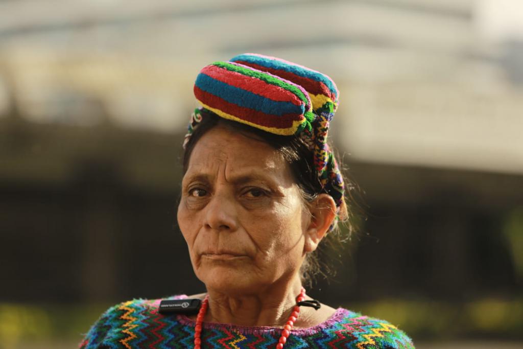 Paulina Ixpatá az egyik nő, aki tanúskodott