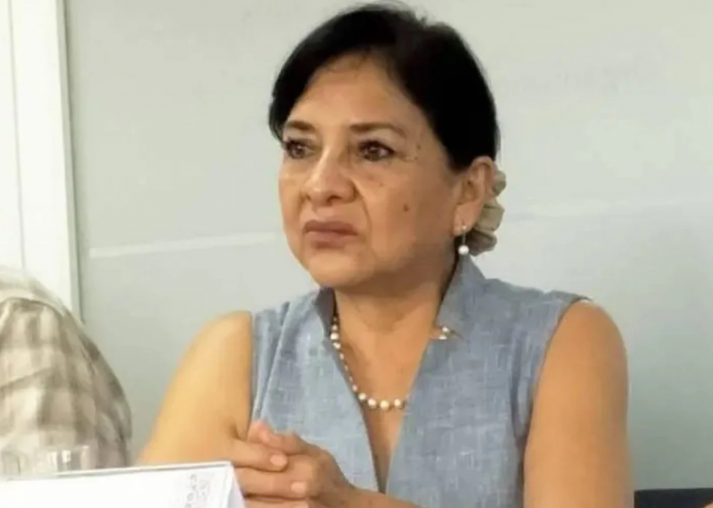 Carolina Plascencia a Cuautla folyó öntözőszövetségének elnöke volt