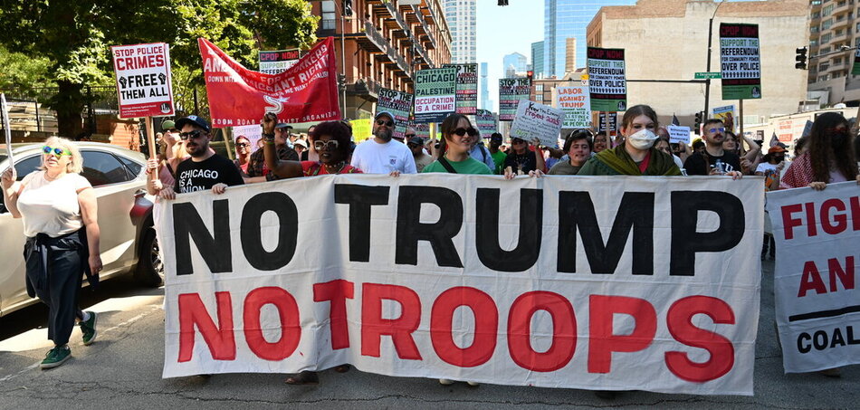 Chicago készen áll Trump csapataira: szakszervezetek és aktivisták tüntetnek szeptember 1-jén