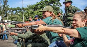 A venezuelaiak készek a harcra