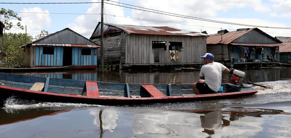 Az egyik fő bevételi forrás: halászat az Itaya folyón