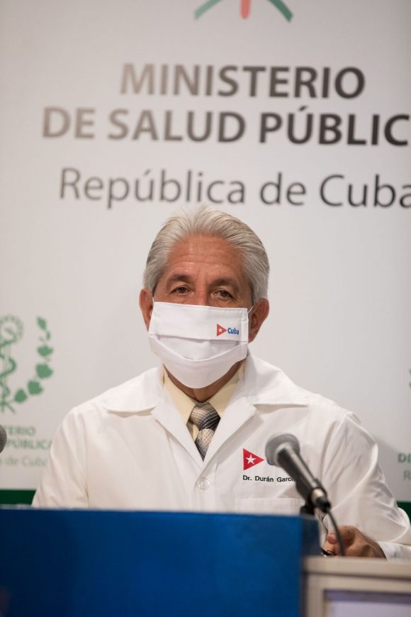 Francisco Durán, a kubai nemzeti epidemiológiai igazgató