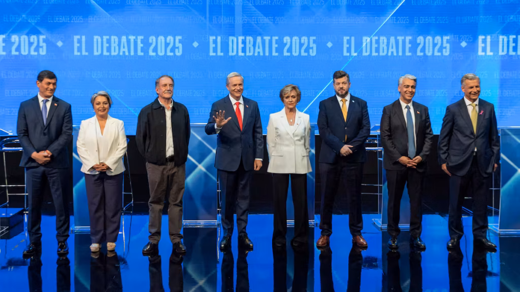 Jelöltek az elnökjelölti vitán