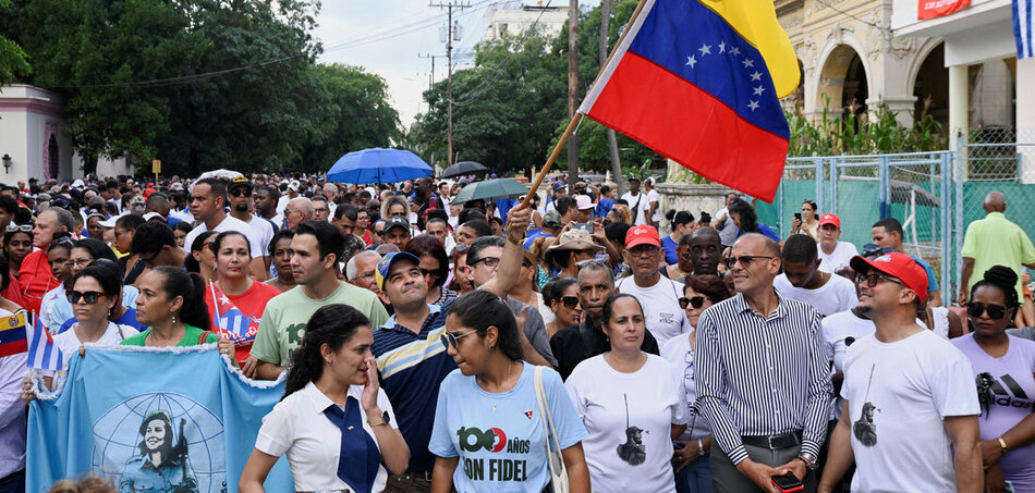 Az amerikai imperializmus ellen: szombati tüntetés Havannában