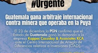 Győzelem a bányavállalat ellen: Guatemala nem köteles kifizetni közel félmilliárd dollárt