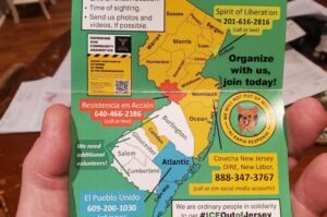 New Jersey államban, New York közvetlen szomszédságában is szervezetek készülnek az ICE elleni ellenállásra