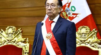 A perui parlament José Balcázart választotta átmeneti elnöknek