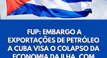 A brazíliai szakszervezetek sürgetik az olajszállítást Kubának