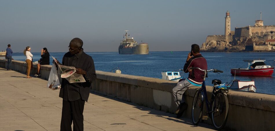 Szolidaritás a láthatáron: egy mexikói haditengerészeti hajó érkezik Havannába csütörtökön