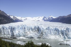 A Perito Moreno gleccser az argentin Patagóniában
