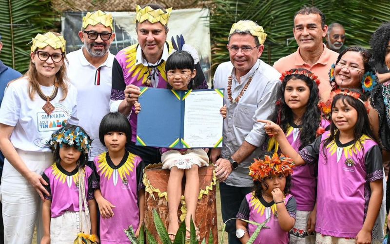 Eddig csak körülbelül 2 százalékos az indián oktatást nyújtó iskolák aránya Brazíliában
