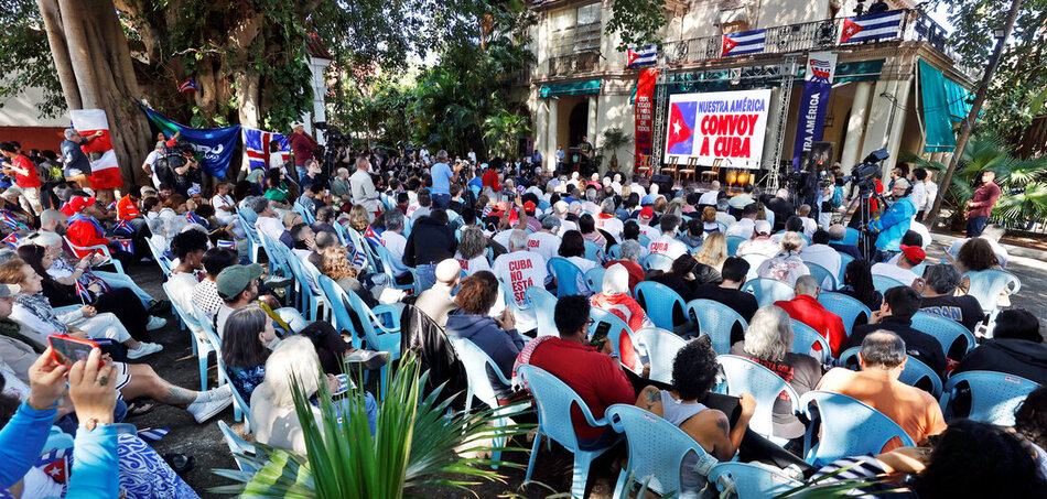 Konvoj Kubáért: a flottát szombaton meleg fogadtatás várta Havannában