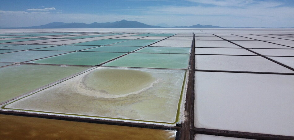 Amíg a szem ellát: lítiumkitermelés párolgással az Uyuni-sósivatagban