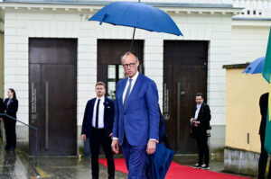 A kancellár bájával még az eget is megríkatja: Merz Lula da Silva fogadásán hétfőn