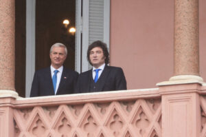 Ugyanaz a nyakkendőszín, ugyanaz az ideológia: Kast és Milei hétfőn a Casa Rosadában