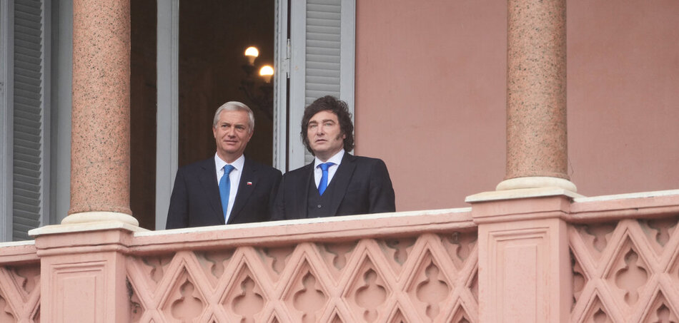 Ugyanaz a nyakkendőszín, ugyanaz az ideológia: Kast és Milei hétfőn a Casa Rosadában