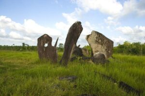 Az „Amazonas Stonehenge-je” Calçoene-ben, Amapában