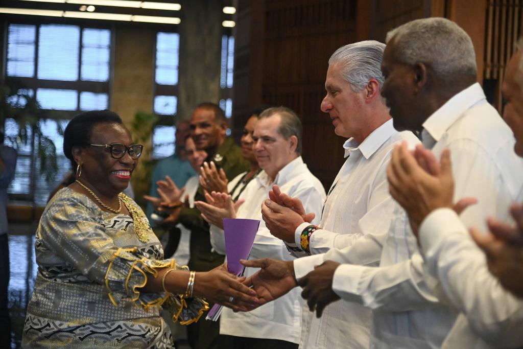 Ünnepség az Afrika-napon a Havannai Forradalmi Palotában