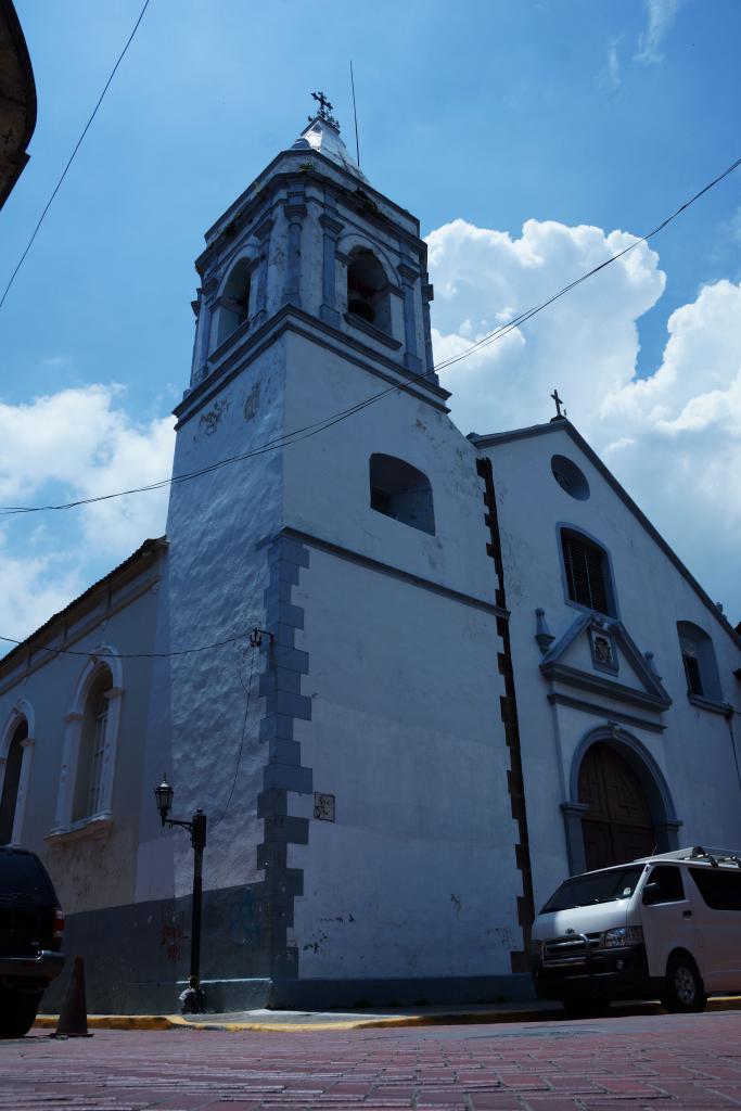 A San José-templom Panamaváros központjában. A katolikus egyház is aggodalmát fejezi ki