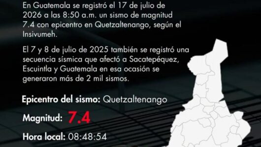A Mexikó partjainál bekövetkezett földrengés Guatemalát és El Salvadort is érintette